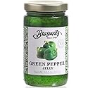 Braswell’s Sweet and Savory Jellies, Jams, and Preserves - Small-Batch, Renowned Specialty, Made in USA, Since 1946 (10.5 Ounce, Green Pepper)