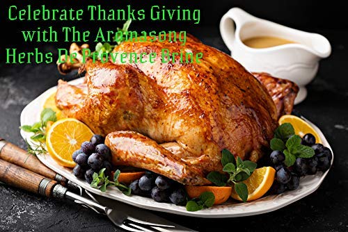 Aromasong Turkey Brine, Hot & Spicy, For Wet & Dry Brining, 2 Lb. 2 pack 100% Natural, Gourmet Sea Salt Poultry Seasoning, for Roasting, Grilling
