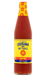 24 Pack Louisiana Brand Hot Sauce, The Original Perfect Hot Sauce 6 Ounce