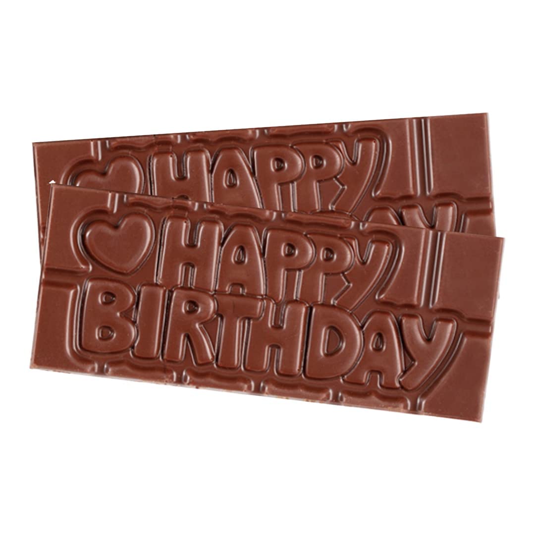 Happy Birthday Bars, 2 PACK - Vegan, Dairy & Nut Free, Allergy Friendly