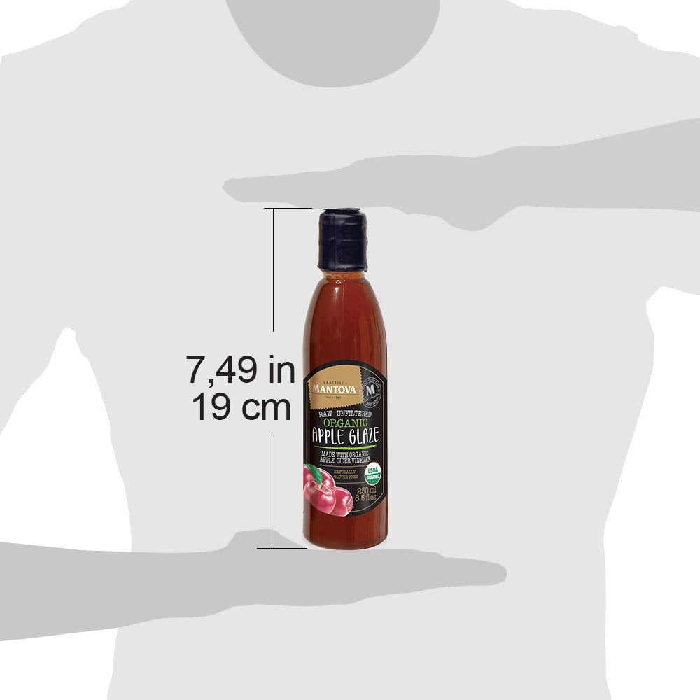 Mantova Organic Apple Cider Glaze, 1 fl oz (pack of 1)