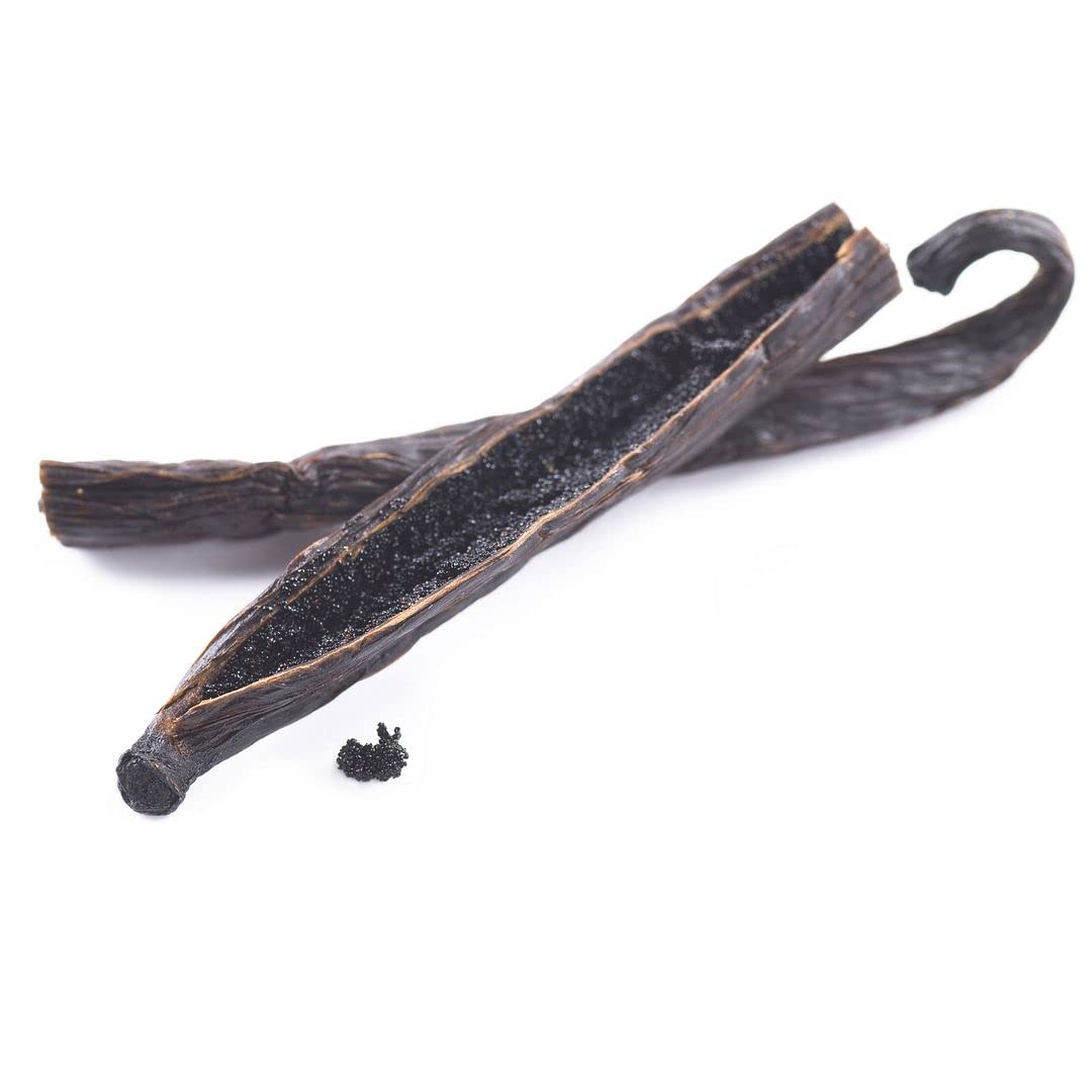Sri Lankan Vanilla Beans Whole Grade A Vanilla Pods for Homemade Vanilla Extract, Baking, Ice Cream, Flavoring, & Vanilla Powder (1 LB)