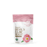 Halo Naturals Organic Devil's Claw Root Cut & Sifted, 4 Ounces (Harpagophytum zeyheri) USDA Certified | Resealable Pouch| Packaged in The USA