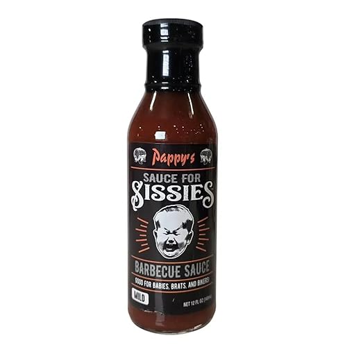 BOURBON Q Bbq Sauce Pappys Sauce For Sissies, 12.7 FZ
