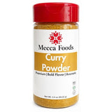 Curry Powder, Authentic Blend of Spices, Warm & Aromatic Flavor, All-Purpose Seasoning for Indian & Caribbean Cooking, 3.5 oz Jar by Mecca Foods