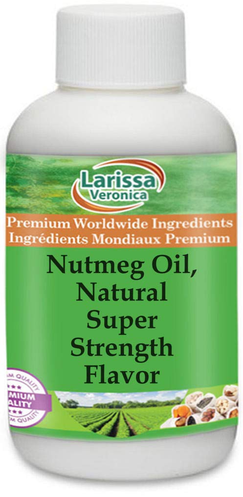 Nutmeg Oil, Natural Super Strength Flavor (8 oz, ZIN: 528559)