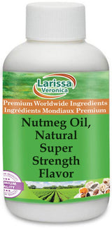 Nutmeg Oil, Natural Super Strength Flavor (8 oz, ZIN: 528559)