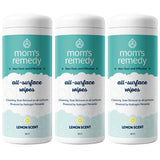 MOMREMEDY Hydrogen Peroxide Cleaning Wipes | All Purpose Cleaner and Stain Remover | Multipurpose for Kitchen, Bathroom, All Surfaces
