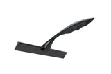 YUNIKO Shower Squeegee - Black Stainless Steel Shower squeegee with Silicone Blade for Shower Doors, Windows, Mirrors, Tiles & Car Windows - Includes
