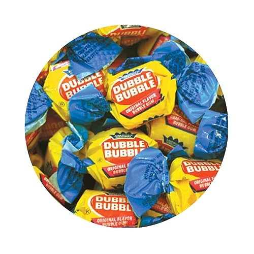 Double Bubble Gum - Bulk Classic Flavored Dubble Buble Gum, Individually Wrapped, Original Flavor (2 Pound)