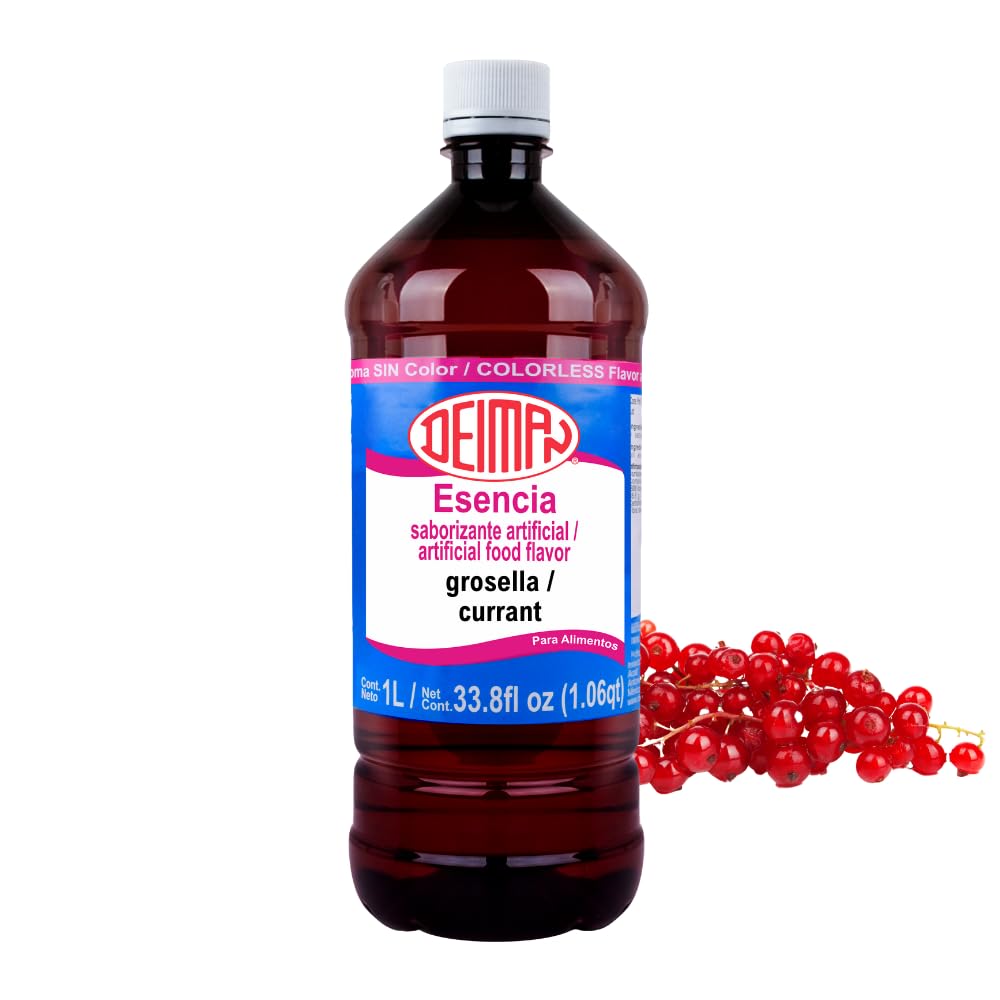 Deiman Artificial Food Flavoring Currant Essence (33.8 fl oz)