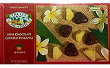 Milk Chocolate Covered Pineapple 18pieces 8oz 2pk
