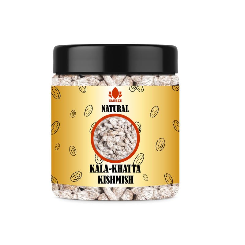 SMIBZE Natural Kishmish Kala Khatta 5 OZ / 142 Gram