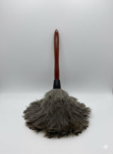 AAYU Feather Duster (36cm) 14.5 inch for Home Cleaning | Soft-Feather Moping and car dusting| Eco-Friendly Genuine Ostrich Dusters with Wooden Handle