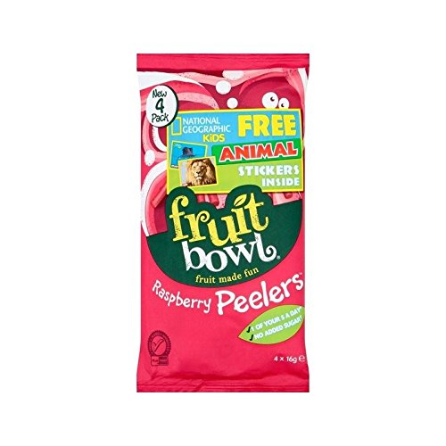 Fruit Bowl Raspberry Peelers 4 x 16 per pack - Pack of 2
