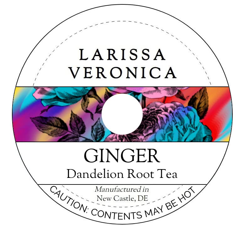 Ginger Dandelion Root Tea (Single Serve K-Cup Pods) (12 pods, ZIN: 572803) - 2 Pack