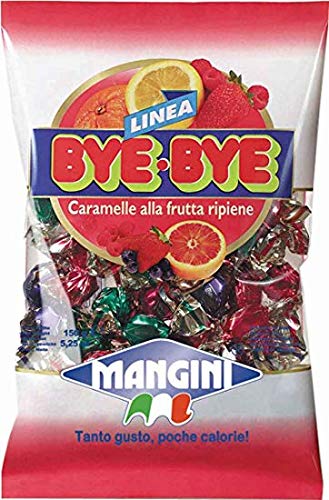 Mangini Italian Mini Fruit Candy (Bye Frutta) 150g bag (5 pcs)