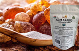 Gum Arabic Powder, USDA Organic | 4 oz. Easy use Bag | Gum Acacia Use as Food emulsifier thickener or DIY Watercolors