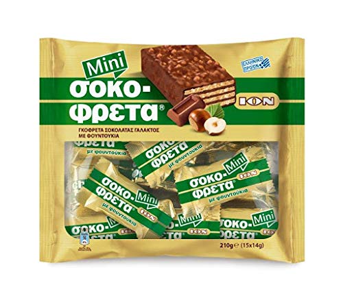 Ion Mini Chocofreta with Hazelnuts 210g Bag