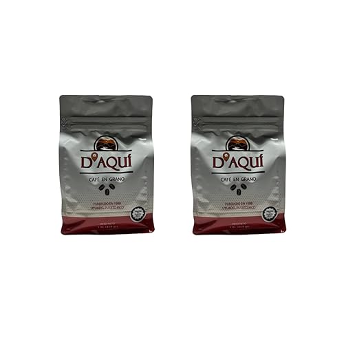 D' Aqui 100% From Puerto Rico Whole Beans