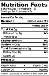 Peg’s Salt (Original) Seasoned Salt - Gourmet Seasoning - All Purpose for Cooking - Salt with Herbs and Spices - No MSG - No Sugar - Keto - 1 LB
