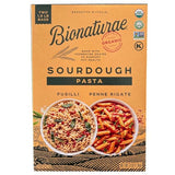 Bionaturae Organic Sourdough Penne Rigate & Fusilli Pasta Noodles - Italian Spiral Pasta, Dried Pasta Penne, Curly Corkscrew Pasta, Made with Durum