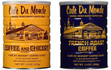 Cafe Du Monde Coffee and Chickory Bundle - New Orleans French Roast Assortment, 15 oz Original and 13 oz, 2 Piece