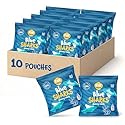 Gummy Sharks - 10 Packs - Blue Shark Gummies Individually Wrapped - Raspberry Marshmallow Flavor - Blue Candy for Goodie Bags, Gifting, Snacking