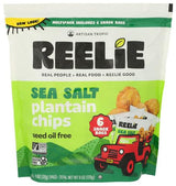 Artisan Tropic Reelie Sea Salt Plantain Chips Multipack, 6 OZ