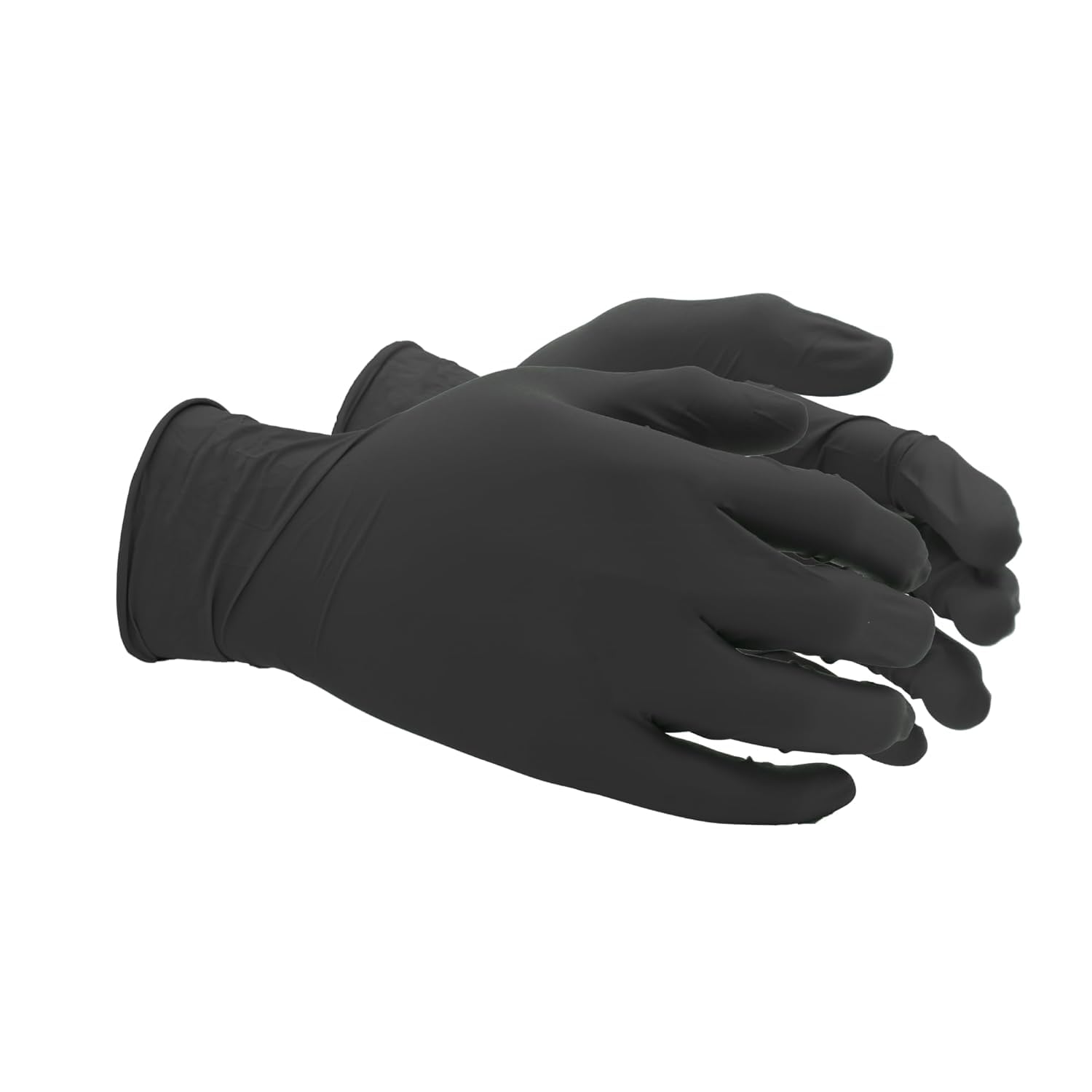 SHOWA 9700PF Sustainable EBT Latex-Free, Powder-Free, Nitrile Disposable Single Use Safety Gloves, 6 Mil, 11" Length, X-Large (1 Box)