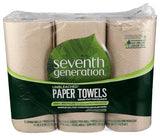 Seventh Generation Paper Towels, Unbleached, Regular Roll - 6 Count (Pack of 1)