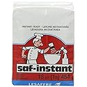 SAF Instant Yeast, 1 Pound Pouch, 16 Ounce (Pack of 3)