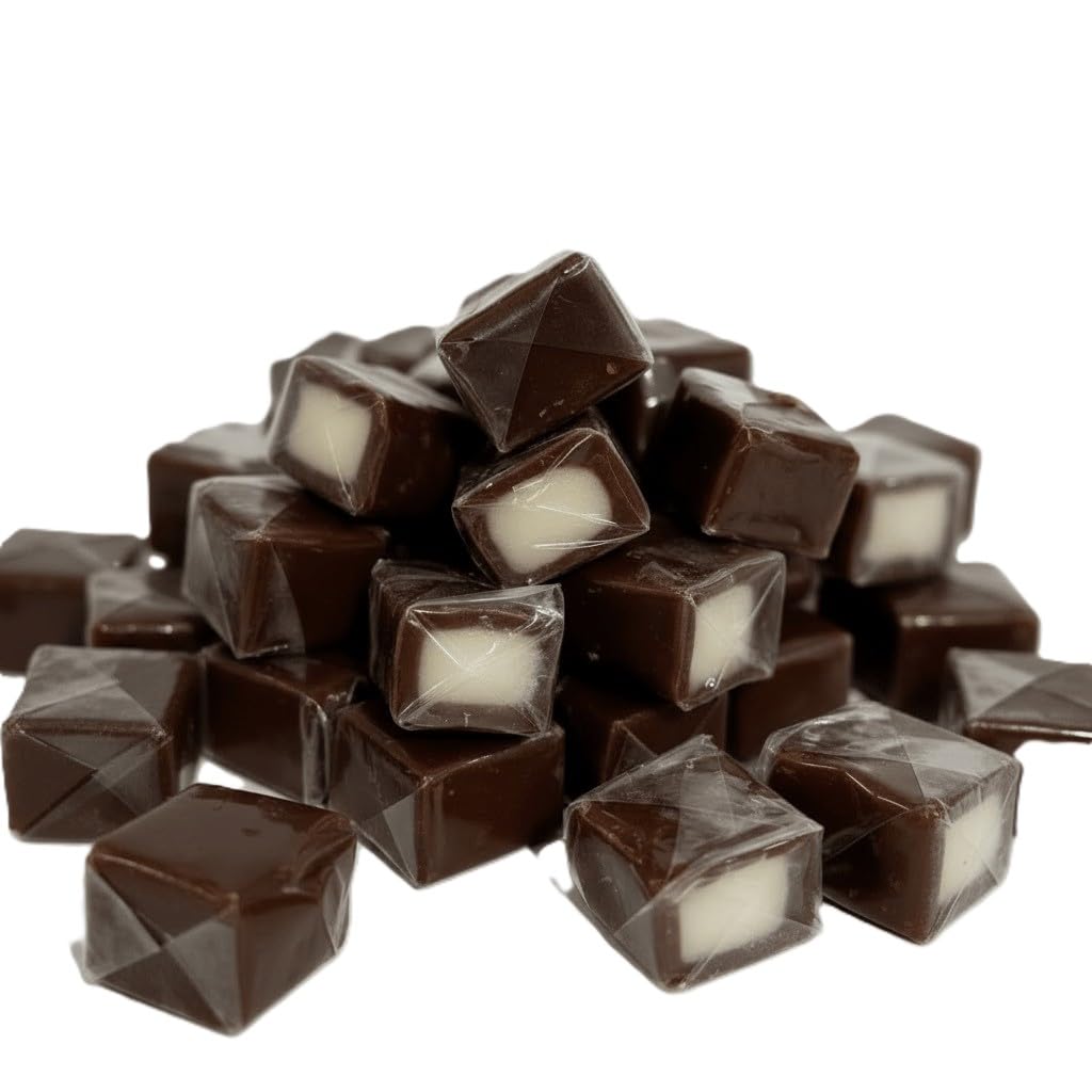 Caramel Cubes Candy - Individually Wrapped Classic Chews by TwistedTreatz - Classic Original, Sea Salt, Apple & Assorted Flavor Chews- 8oz Bag, 1 lb