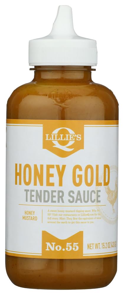 LILLIES Q Honey Gold Tender Sauce, 15.2 OZ