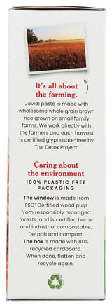 JOVIAL PASTA BRWNRCE ORG PENNE R 12OZ