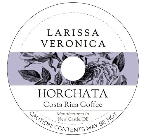 Horchata Costa Rica Coffee (Single Serve K-Cup Pods) (Gourmet, Naturally Flavored, Whole Coffee Beans) (12 pods, ZIN: 573135) - 2 Pack
