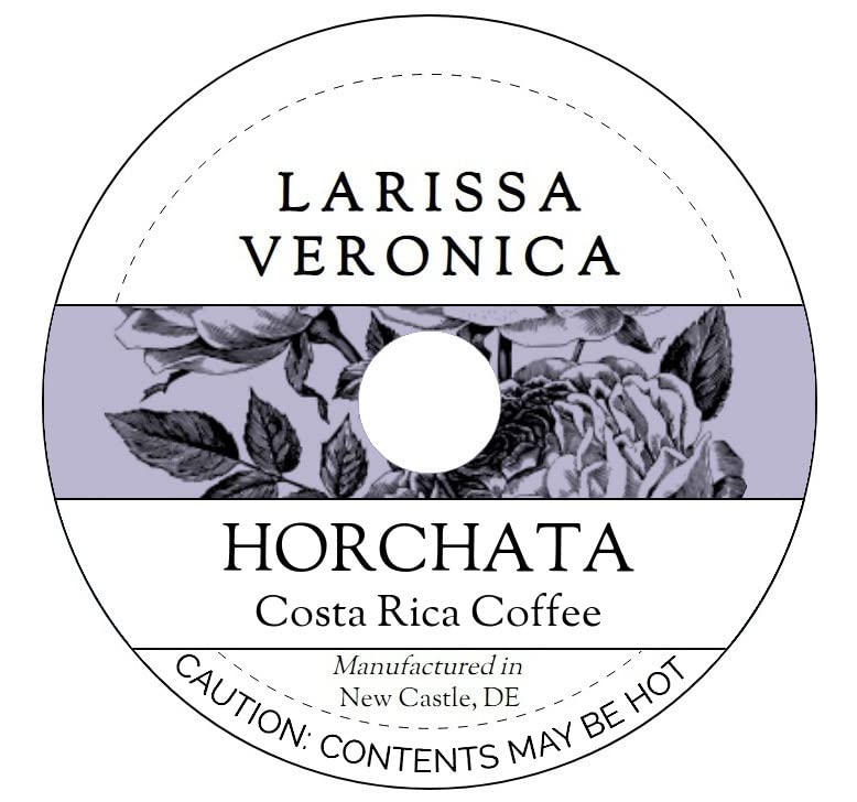 Horchata Costa Rica Coffee (Single Serve K-Cup Pods) (Gourmet, Naturally Flavored, Whole Coffee Beans) (12 pods, ZIN: 573135) - 2 Pack