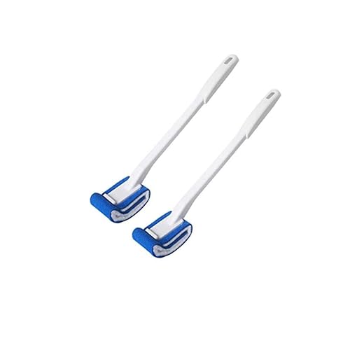 Toilet Brush Bowl Brush Bathroom Brush Under Rim Toilet Brush Scracth-Free Curved Good Grip Easy to use deep Cleaning No Scratching, Anti-Splashing