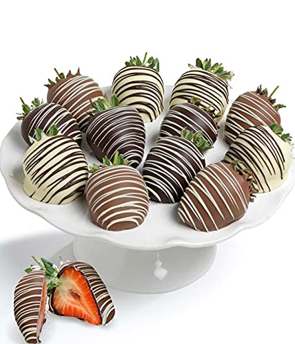 From You Flowers - Belgian Chocolate Dipped Strawberries for Birthday, Anniversary, Get Well or Celebration