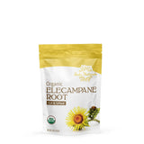 Halo Naturals Organic Elecampane Root Cut & Sifted, 4 Ounces (Inula helenium) USDA Certified | Resealable Pouch| Packaged in The USA