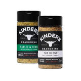 Kinder's Premium Seasoning Bundle, The Blend and Garlic & Herb with Sea Salt & Lemon