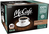 McCafe Premium Roast Coffee Pods, 80 Count, {Imported From Canada}