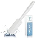 Powerstone Pumice Stone Toilet Bowl Cleaner with Extra Long Handle - 1 Pack | 3'' Longer Handle | Remove Hard Water Stains, Rings & Limescale from