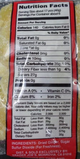 3 Packs Trader Joe's Crystallized Candied Ginger Sweet & Spicy