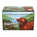 Berres Brothers Highlander Grogg Decaf Coffee 12 Count Single Serve Pods Compatible with Keurig K Cups K Pods Coffee Makers, Flavored Medium Roast