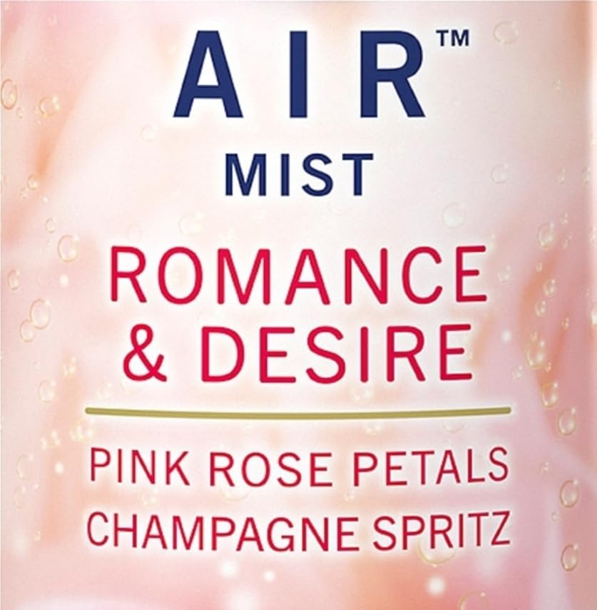 Febreze Air Mist Romance & Desire, Mood-Enhancing Home Air Freshener Spray, 8.8 oz. (3 Pack)