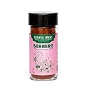 Red Fox Spices Berbere Ethiopian Chili Pepper Blend - Handcrafted Red Pepper Chili Powder with Whole Spices - Spicy Seasoning Pepper Blend, Red Chili