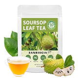 60 Handmade Soursop Bags, 100% Pure and Natural, No Sugar/Caffeine/Additives - Support Antioxidants and Relax Your Body and Mind