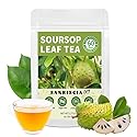 60 Handmade Soursop Bags, 100% Pure and Natural, No Sugar/Caffeine/Additives - Support Antioxidants and Relax Your Body and Mind