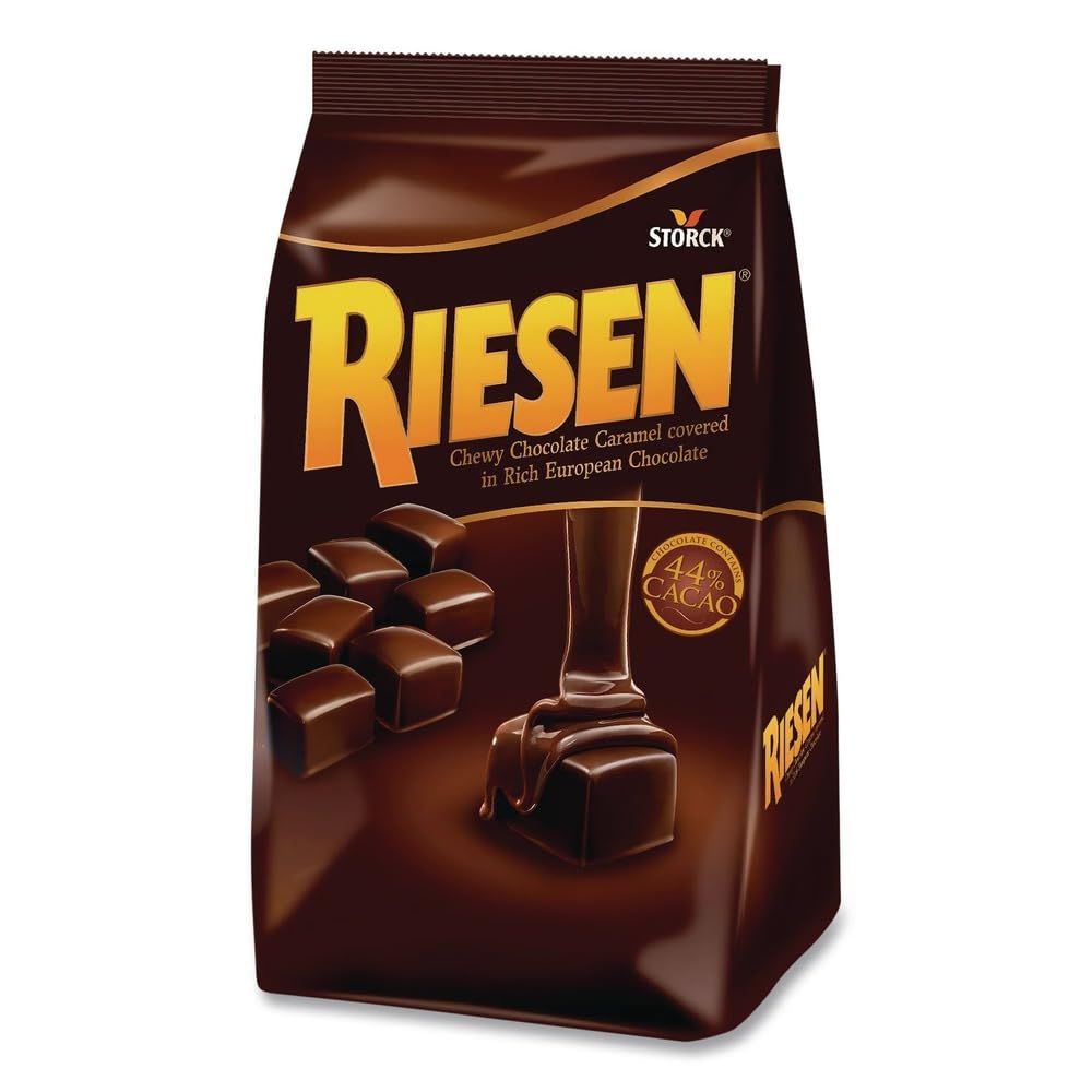 Riesen Chewy Chocolate Caramel Covered in Rich European Chocolate, 30oz Bag
